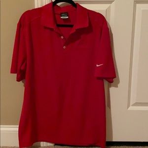 Nike Golf Dri- Fit Polo Mercedes Benz
